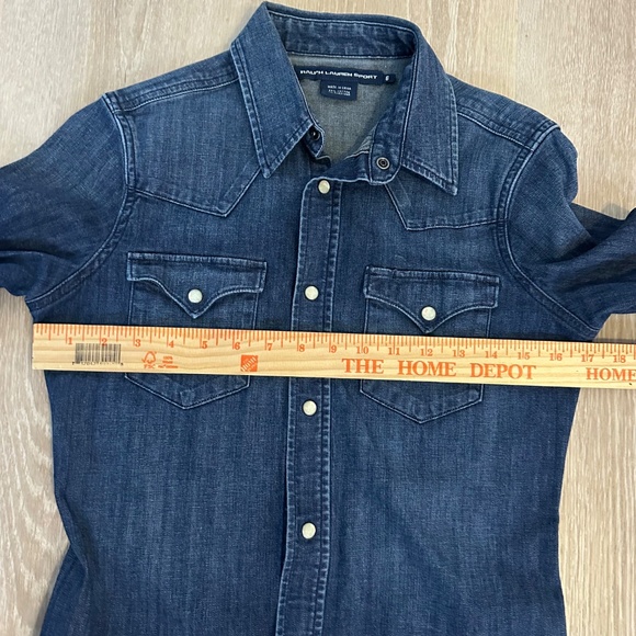 Ralph Lauren Sport Denim Shirt  size 6 - Picture 5 of 5